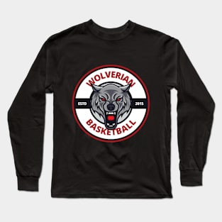 wolverian basketball Long Sleeve T-Shirt